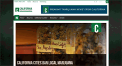 Desktop Screenshot of californiamarijuanamarket.com