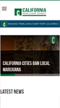 Mobile Screenshot of californiamarijuanamarket.com